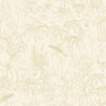 Caselio|Beige timeless wallpaper with flamingos in the marshes|Wallpaper