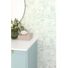 Caselio|Papier peint flamants roses blanc et vert|Papier Peint