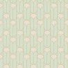 Caselio|Hallway wallpaper Art Deco style green and gold|Art Deco
