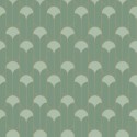 Caselio|Art Deco geometric wallpaper turquoise and gold|Art Deco