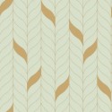 Caselio|Minimalist green and gold bedroom wallpaper|Wallpaper