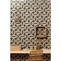 Caselio|Modern oval circle wallpaper gold|Circles