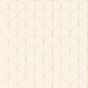 Caselio|Papel pintado estilo art decó blanco y dorado|Art Deco