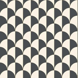 As Creation|Papier Peint 3D gris et doré métallisé style rétro|Rétro