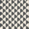 Caselio|Papier peint art déco blanc et noir|Art Déco