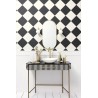 Caselio|Checkerboard wallpaper black and white|Geometric