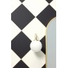 Caselio|Checkerboard wallpaper black and white|Geometric
