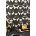 Caselio|Papier peint jaguar et palmiers style art déco|Art Déco