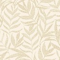 Caselio|Moderne Blumentapete weiß gold|Modern