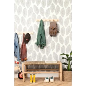 Caselio|Moderne Blumentapete schwarz kupfer|Modern 2