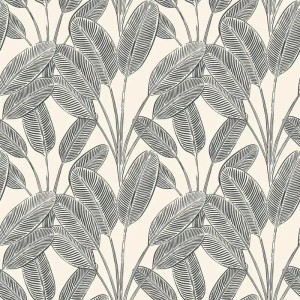 Elitis|Papier peint vintage à motif de marguerites|Papier Peint