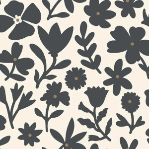 Grandeco|Moderne abstrakte Mustertapete Grau|Minimalistisch