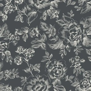 Khroma|Papier peint Art déco treillis vigne grimpante avec raisins|Papier Peint