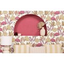 Caselio|Papier peint textile fuchsia|Jeunesse