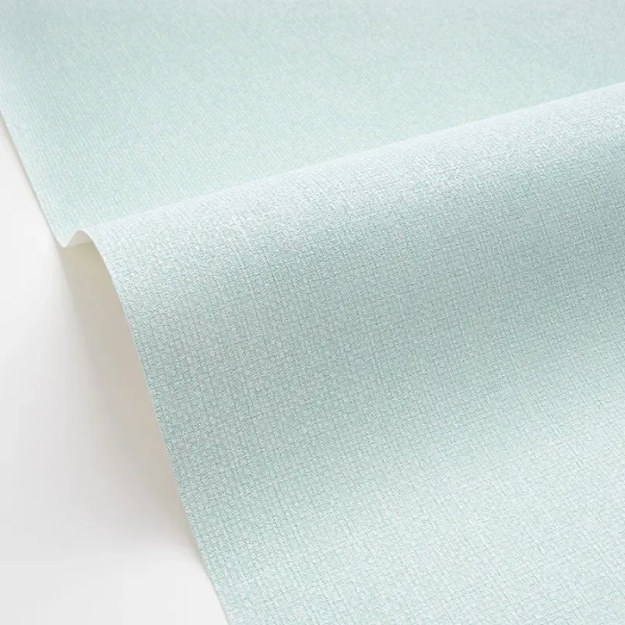 Caselio|Papel pintado efecto textil azul cielo|Papel Pintado