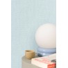 Caselio|Papier peint bleu clair aspect textile|Papier Peint