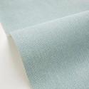 Caselio|Blaue Stoffoptik-Tapete|Raffiaimitation