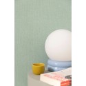 Caselio|Celadon-grüne Stoffoptik-Tapete|Tapeten