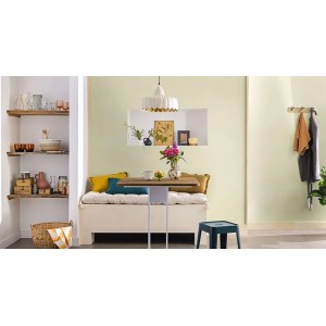 Papeldecor|Industrietapete modern Zementoptik und Halbkreise|Tapeten 2