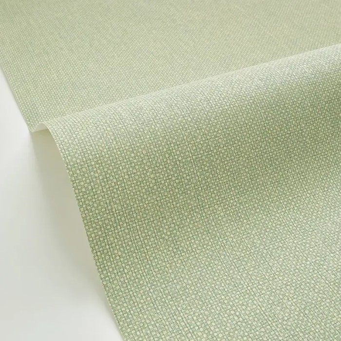 Caselio|Lime green imitation textile wallpaper|Wallpaper