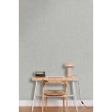 Caselio|Papier peint effet textile gris|Imitation Raphia
