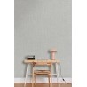 Caselio|Papier peint effet textile gris|Imitation Raphia