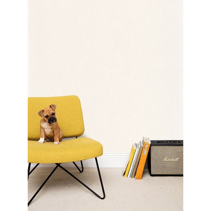 Caselio|Hellgraue Textiltapete|Tapeten