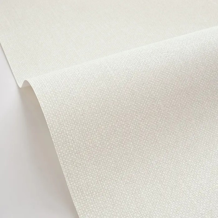 Caselio|Papier peint gris moyen imitation textile|Papier Peint