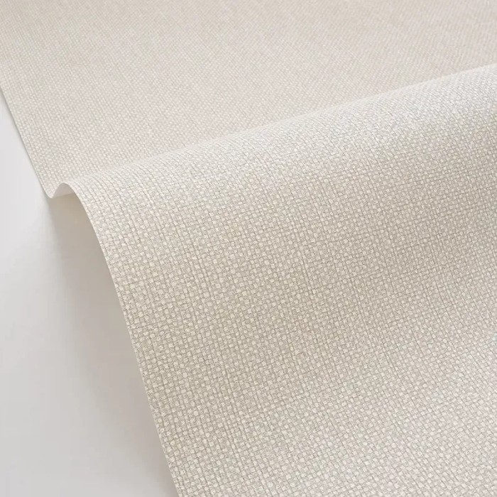 Papel pintado con aspecto textil gris - Caselio Damier 104999564