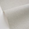 Caselio|Ash grey fabric effect wallpaper|Wallpaper