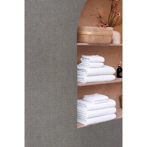 Elitis|Wallpaper with woven palm leaf effect in cream beige|Raffia Imitation 2
