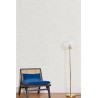 Caselio|Graue-silberne Metall-Textiltapete|Tapeten