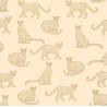Caselio|Kids wallpaper leopards pink and gold metallic|Youth Style