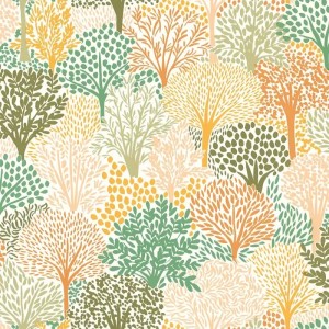 As Creation|Retros wallpaper turquoise with geometric ovals|Youth Style