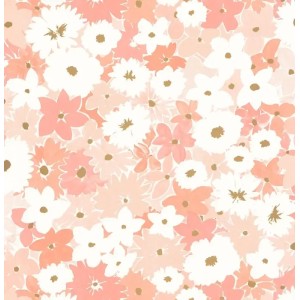 Caselio|Kids wallpaper leopard drawings white and gold|Youth Style