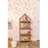 Caselio|Kids wallpaper multicolor flowers watercolor pink|Youth Style