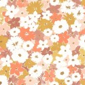 Caselio|Papier peint enfant fleurs multicolores|Jeunesse