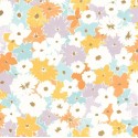 Caselio|Kids wallpaper multicolor flowers|Youth Style