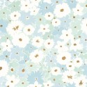 Caselio|Kids wallpaper multicolor flowers pastel tones|Youth Style