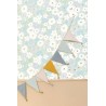 Caselio|Kids wallpaper multicolor flowers pastel tones|Youth Style