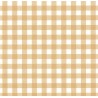 Caselio|Papier peint enfant carreaux vichy marron|Jeunesse