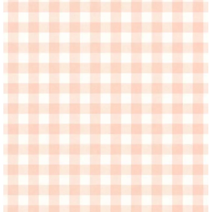 Papel pintado infantil cuadros vichy rosa - Caselio Let´s Go Girls! 104420435