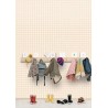 Caselio|Papier peint enfant carreaux vichy rose pâle|Enfants