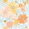 Caselio|Kinder Tapete XXL Blumen bunte Margeriten|Jugend
