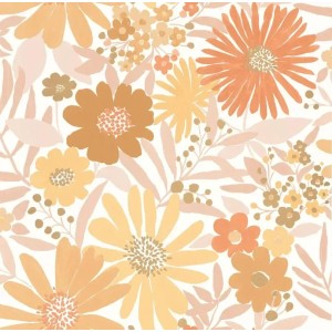Caselio|Papier peint enfant léopards rose et or métallisé|Jeunesse