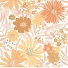 Caselio|Kinder Tapete XXL Blumen rosa Margeriten|Jugend