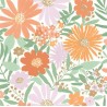 Caselio|Papier peint enfant & junior fleurs de marguerites|Jeunesse