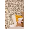 Caselio|Kindertapete Leopardenmuster beige und gold|Lederimitat