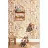 Caselio|Kids wallpaper jungle flora and fauna orange-pink|Children's