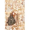 Caselio|Kids wallpaper jungle flora and fauna orange-pink|Children's